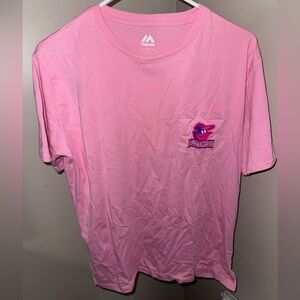 Majestic Pink Orioles Graphic T-Shirt